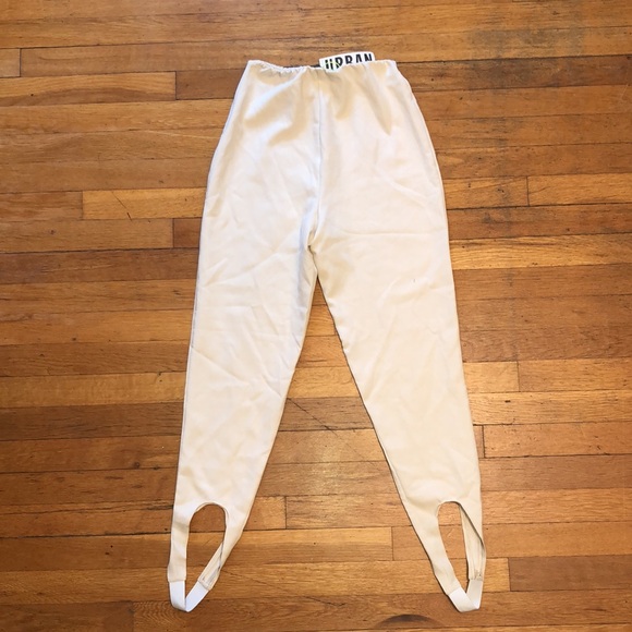 Urban Outfitters The Lulu Milky Stirrup Leggings, size Medium/Large - Picture 12 of 12